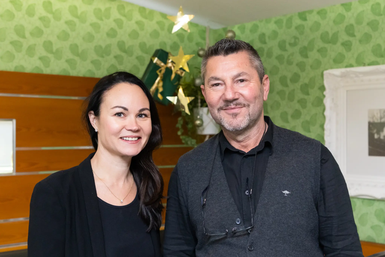 Voller Einsatz für Tiere: Katharina Gründl und Charly Forstner Foto: Konstantinov