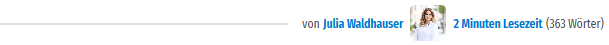 von
Julia Waldhauser
Teamfoto von 5min.at: Julia Waldhauser ist für die Online-Redaktion Graz tätig.
2 Minuten Lesezeit(363 Wörter)